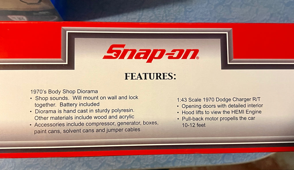 Snap-On 1970’s Body Shop Diorama