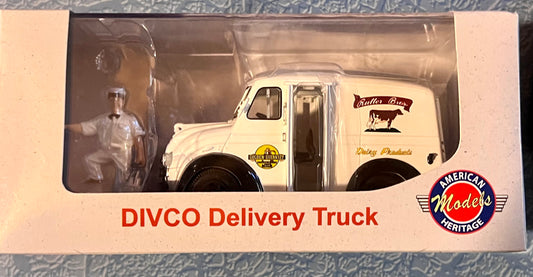 Divco Delivery Truck and Jeep