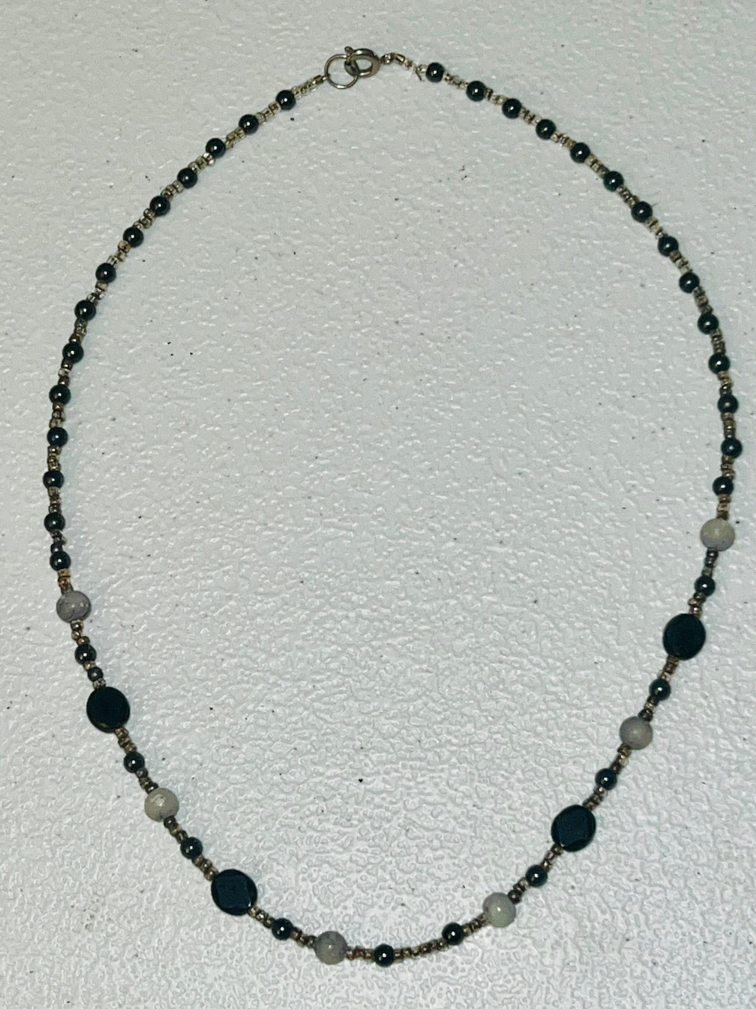 17 inch beaded necklace