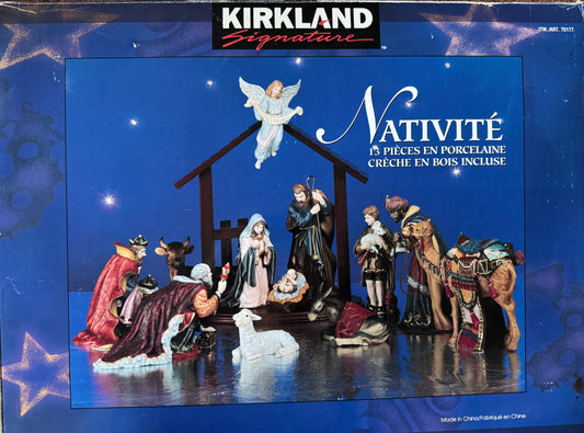 Kirkland Signature Nativity with Crèche